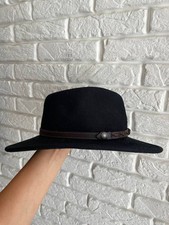 men's black cowboy hat Stetson