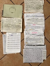 3°Lotto-Oltre 100 Spartiti per Basso in Fa/Mib Banda Liscio Pop Swing-Collezione