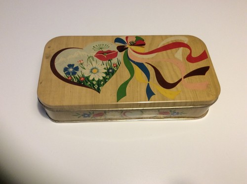 Scatola latta vintage di - scatola,