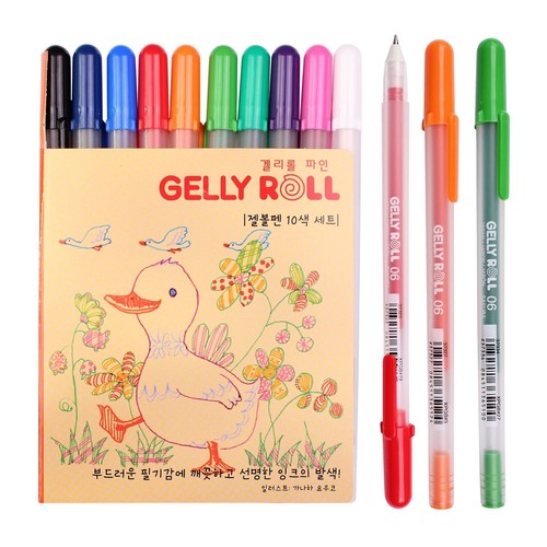 Gelly roll blister card - gelly, penna