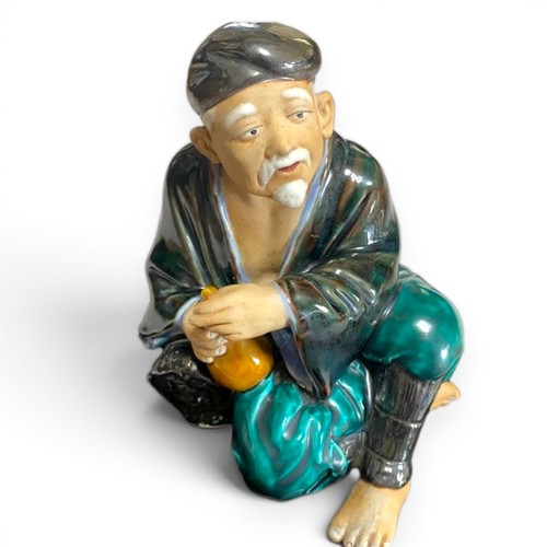 Statua ceramica anziani kutani - ceramica,