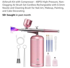 Kit aerografo con compressore