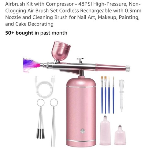 Kit aerografo con - , compressore