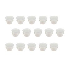 100 tappi forati in plastica