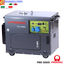 Generatore di Emergenza a DIESEL 5000W Gruppo Elettrogeno PRAMAC PMD 5000S
