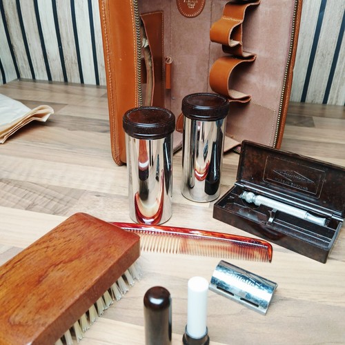 Vintage mens grooming kit - vintage,