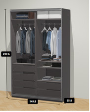 armadio camera da letto usato