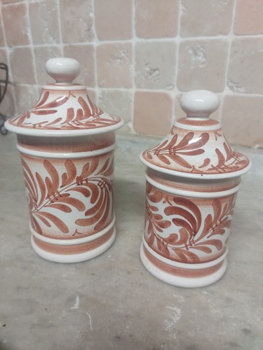 Barattoli ceramica vintage