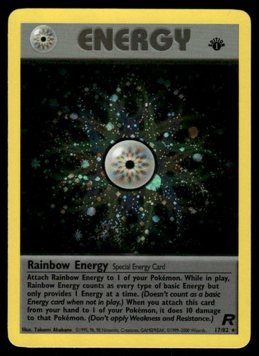 Pokemon cards rainbow energy - cards,