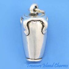 Ciondolo Charm Pesante Conga Mambo Tamburo Tumbadora Musica 3D Argento Sterling 925 Cuba