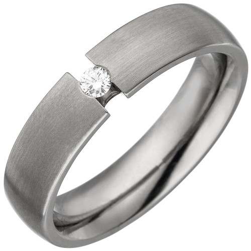 Partner ring anello - anello, titanio