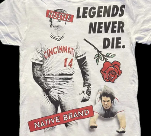 Pete rose camicia leggende mai - pete,