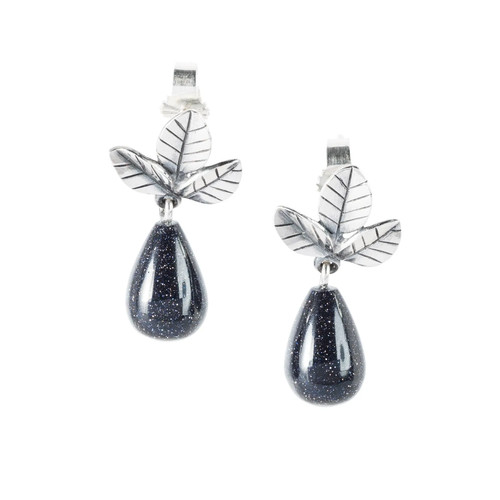 Trollbeads orecchini foglie - trollbeads,