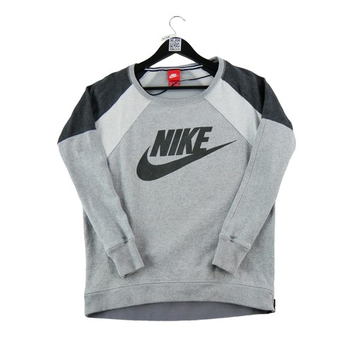 Nike felpa grigia donna - nike,