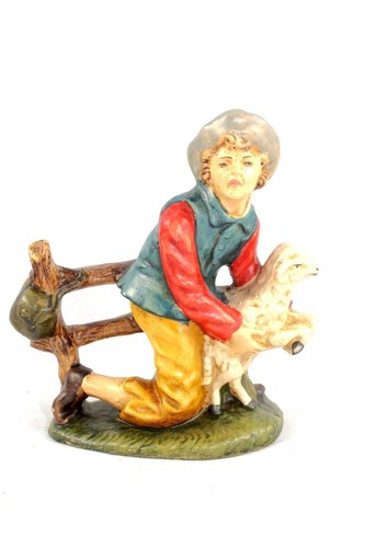 Presepe pastore in - presepe, cm