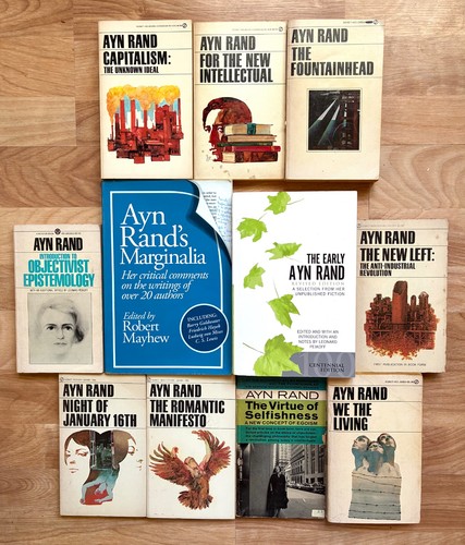 Lot ayn rand pbs - of,