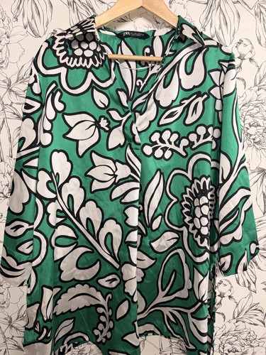 Blusa donna zara stampa - blusa,