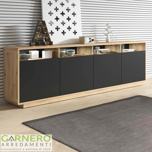 Credenza madia moderna 238x75h