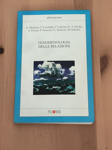 Fenomenologia delle relazioni - delle,