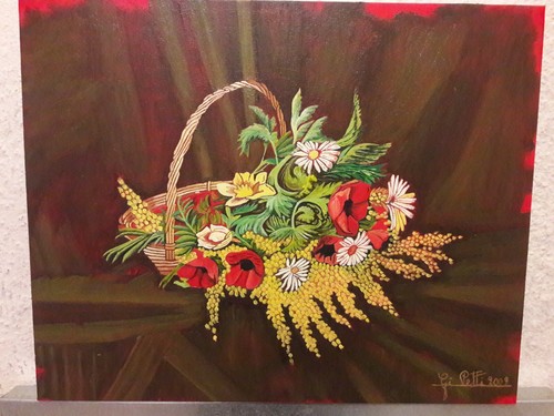 Quadro composizione fiori - composizione,