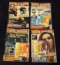 Rock Sound Riviste anno 1998-99 N3/4,N6,N7,N15/16 con CD sampler allegato.Lotto