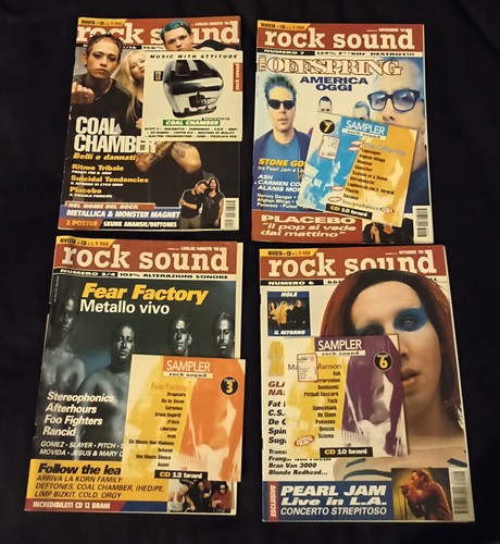 Rock sound riviste anno - riviste,