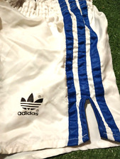 Adidas Beckenbauer football short vintage running Nylon lucidi shiny glanz d5