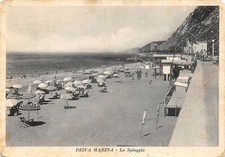 A2940) DEIVA MARINA LA SPIAGGIA LA SPEZIA. VIAGGIATA.