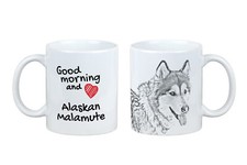 Tazza Alaskan Malamute Con Cane Buongiorno Art-Dog