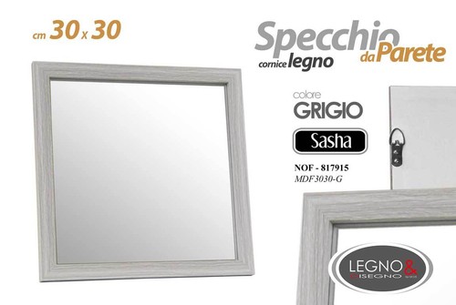 Specchio sasha con cornice - cornice, in