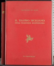 IL TEATRO SICILIANO NELLA TRADUZIONE MEDITERRANEA. DI MINO. LA NAVICELLA. 1ED.