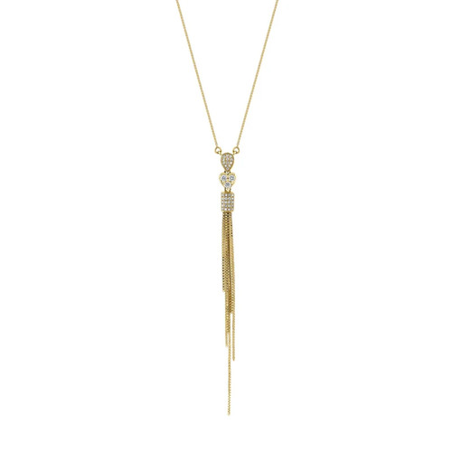 Collana con ciondolo cuore - con,