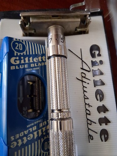 1961 gillette fatboy razor - gillette,