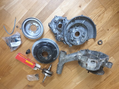 Carter blocco motore albero - blocco,