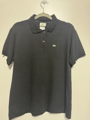 Polo lacoste noire femme - polo,
