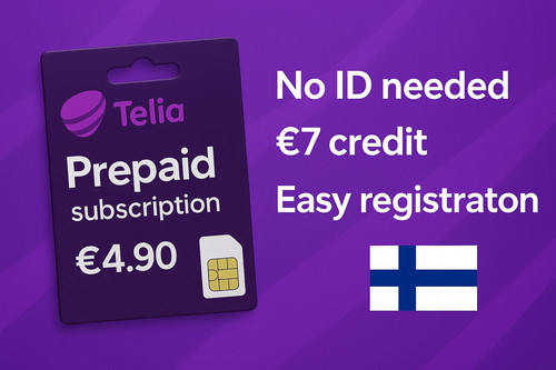 Sim prepagata telia - sim,