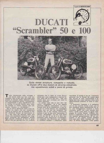 Advertising test moto ducati - test,