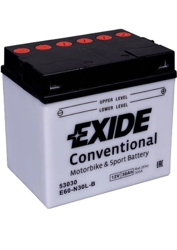 E60 n30l exide - e60-n30l-b, batteria