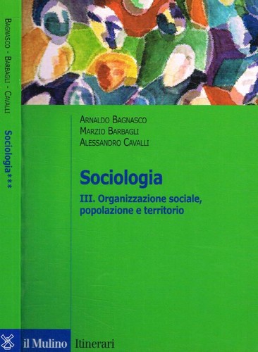 Sociologia bagnasco - sociologia.,