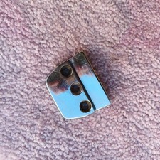 2x SCONTRO PORTA FIAT 642 N2 682 N2 - CROMATO