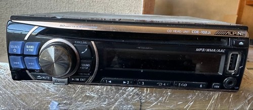 Alpine cde 102ji car - cd, player