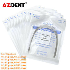 AZDENT Filo Arco Niti Ortodontico Dentale Super Elastico Forma Natura Naturale Rotondo