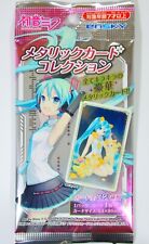 Collezione carte metalliche ENSKY Vocaloid HATSUNE MIKU originali dal Giappone
