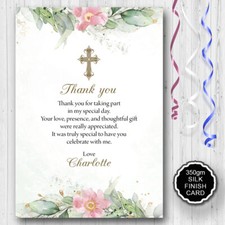 10 Biglietti Ringraziamenti