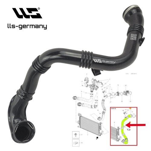 Tubo turbo intercooler per