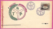 ak1094 - Portogallo - STORIA POSTALE - Copertina EVENTO - 1968 - Auto CAR RALLY