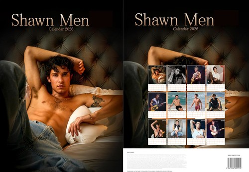 Shawn mendes 2026 calendar - shawn,