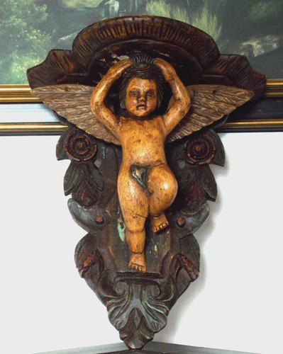 Antica consolle parete - antica, da