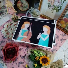 K22 Cartolina Stampa Arte Il Grifo Antonio Bueno Concertino Rara