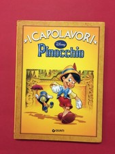 Pinocchio-di Walt Disney-libro Giunti 2015-I Capolavori